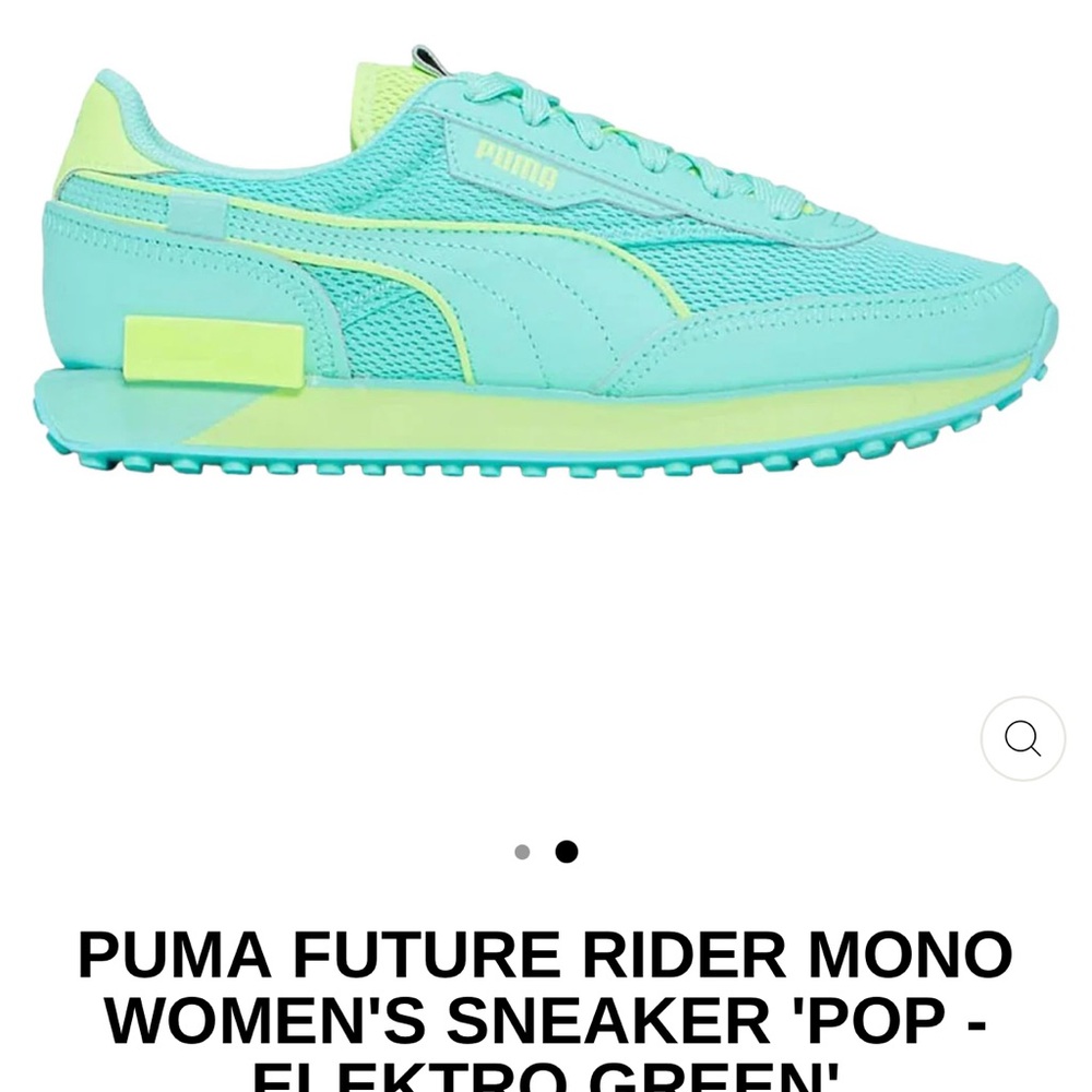 Puma Future Rider Mono Women's Sneakers - Elektro Green